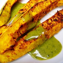 Chili Lime Delicata Fries - Recipe photo by EdibleAria
