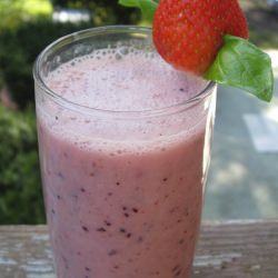 Seven Fruits Smoothie with Yogurt - Recipe photo by beachloverkitchen
