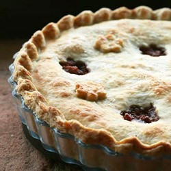 Fig, Apple & Walnut Pie - Recipe photo by DebIFF