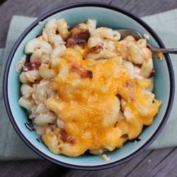 Macaroni and Cheese with Bacon - Recipe photo by Anniepooh