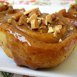 Sticky Buns with Toasted Almonds - Recipe photo by pinkstripes