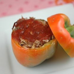 Elise's Dad's Stuffed Peppers - Recipe photo by liz2024