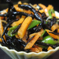Hijiki and Carrot Salad - Recipe photo by hapabento