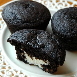 Chocolate-Cheesecake Muffins - Recipe photo by Inn Cuisine