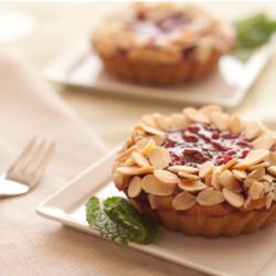 Cranberry Almond Tarts - Recipe photo by dandysugar
