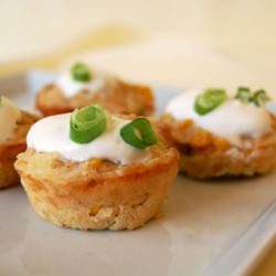 Mini Corn Cakes - Recipe photo by please pass the pie