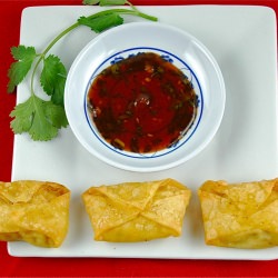 Crab Wontons with Plum Sauce - Recipe photo by Table Talk