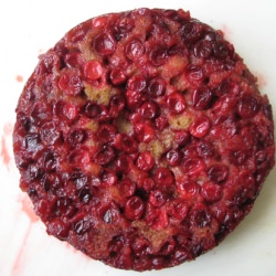 Cranberry Upside Down Cake - Recipe photo by frenchietbd