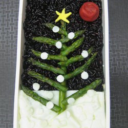 "The Smallest Tree" Bento Box - Recipe photo by hapabento