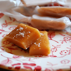Honey Fleur de Sel Caramels - Recipe photo by heylucy