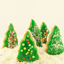 Gingerbread Xmas trees - Recipe photo by sweetcorner
