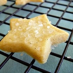Tahitian Vanilla Bean Star Cookies - Recipe photo by pinkstripes