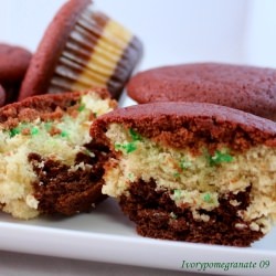Iraqi flag Cupcakes - Recipe photo by ivorypomegranate