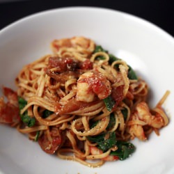 Garbage Pasta - Recipe photo by brinegaj