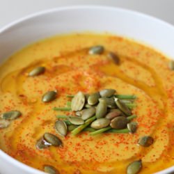 Sweet Potato Cauliflower Soup - Recipe photo by frenchietbd