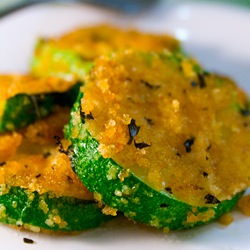 Breaded and Grilled Zucchini - Recipe photo by Jessilee
