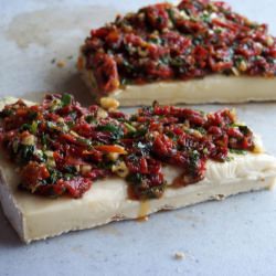 Dad's Version of Stuffed Brie - Recipe photo by K