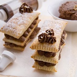 Feuilleté au Chocolat Fondant - Recipe photo by artravelling