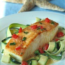 Crispy Halibut - Recipe photo by Table Talk