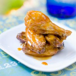 Gluten Free Orange Glazed Wings - Recipe photo by Jessilee
