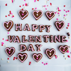 Valentine\'s Chocolate Cookies - Recipe photo by selba