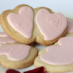 Valentine Cookies - Recipe photo by scarletvirago
