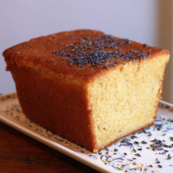Lavender Lemon Poundcake - Recipe photo by Almost Slowfood