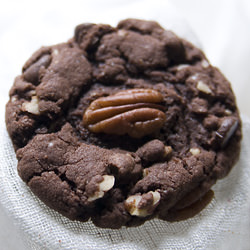 Double Chocolate Nugget Cookies - Recipe photo by honeyneverspoils