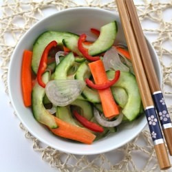 Cucumber and Carrot Pickle - Recipe photo by seasaltwithfood
