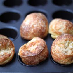 Parmiggiano Popovers - Recipe photo by frenchietbd