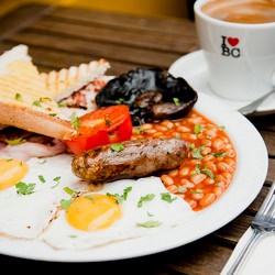 Full English Breakfast in London UK - Recipe photo by ericisaac