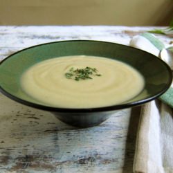 Roasted Celeriac Soup - Recipe photo by lastcallforcorn