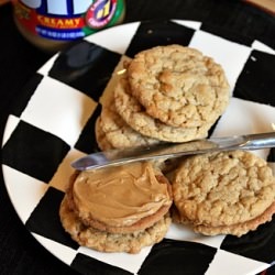 Toffee PB Sandwich Cookies - Recipe photo by bakingbites