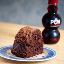 Chocolate Pomegranate Bundt - Recipe photo by bakingbites