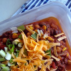 Smoky Spicy Bean Chili - Recipe photo by kickpleat