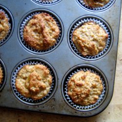 Orange Multi-grain Muffins - Recipe photo by kickpleat