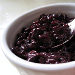 Black Sticky Rice Pudding - Recipe photo by me_hungry