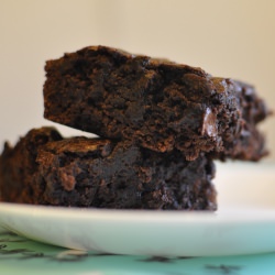 Chocolate Banana Bread Squares - Recipe photo by whiskwriterepeat