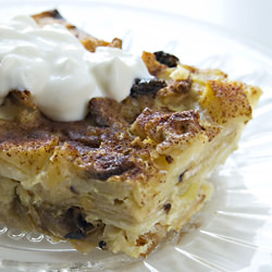 Matzo Kugel - Recipe photo by honeyneverspoils