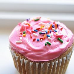 Strawberry Pinkalicious Cupcakes - Recipe photo by kristinannbeck