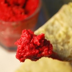 Red Hot Hummus - Recipe photo by veggiechick