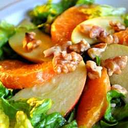 Honey-Garlice Apple-Orange Salad - Recipe photo by Inn Cuisine