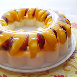 Mango Yogurt, Peach and Grape Jelly - Recipe photo by russianseason