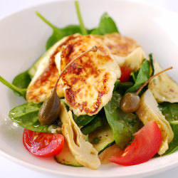 Home Made Halloumi Cheese - Recipe photo by peasepudding