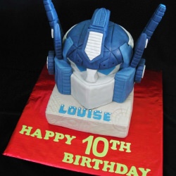 Optimus Prime Cake - Recipe photo by constantcraving