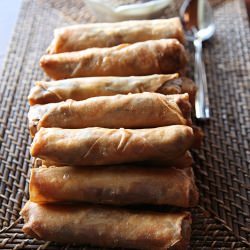 5-Spice Duck Confit Spring Rolls - Recipe photo by eatthelove