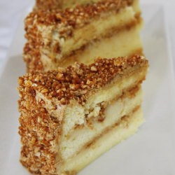 Mocha Nougatine Cake - Recipe photo by gourmetbaking