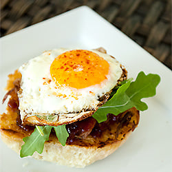 Open-Faced BBQ Sandwich - Recipe photo by cblackwell44