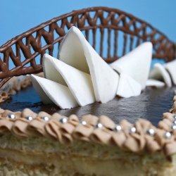 Sydney Opera House (Opera) Cake - Recipe photo by sprinklebakes