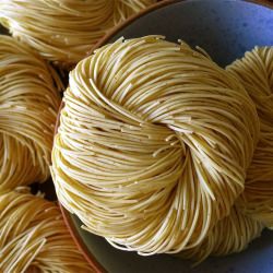 Ebiko Noodle With Haricot Verts - Recipe photo by pixen